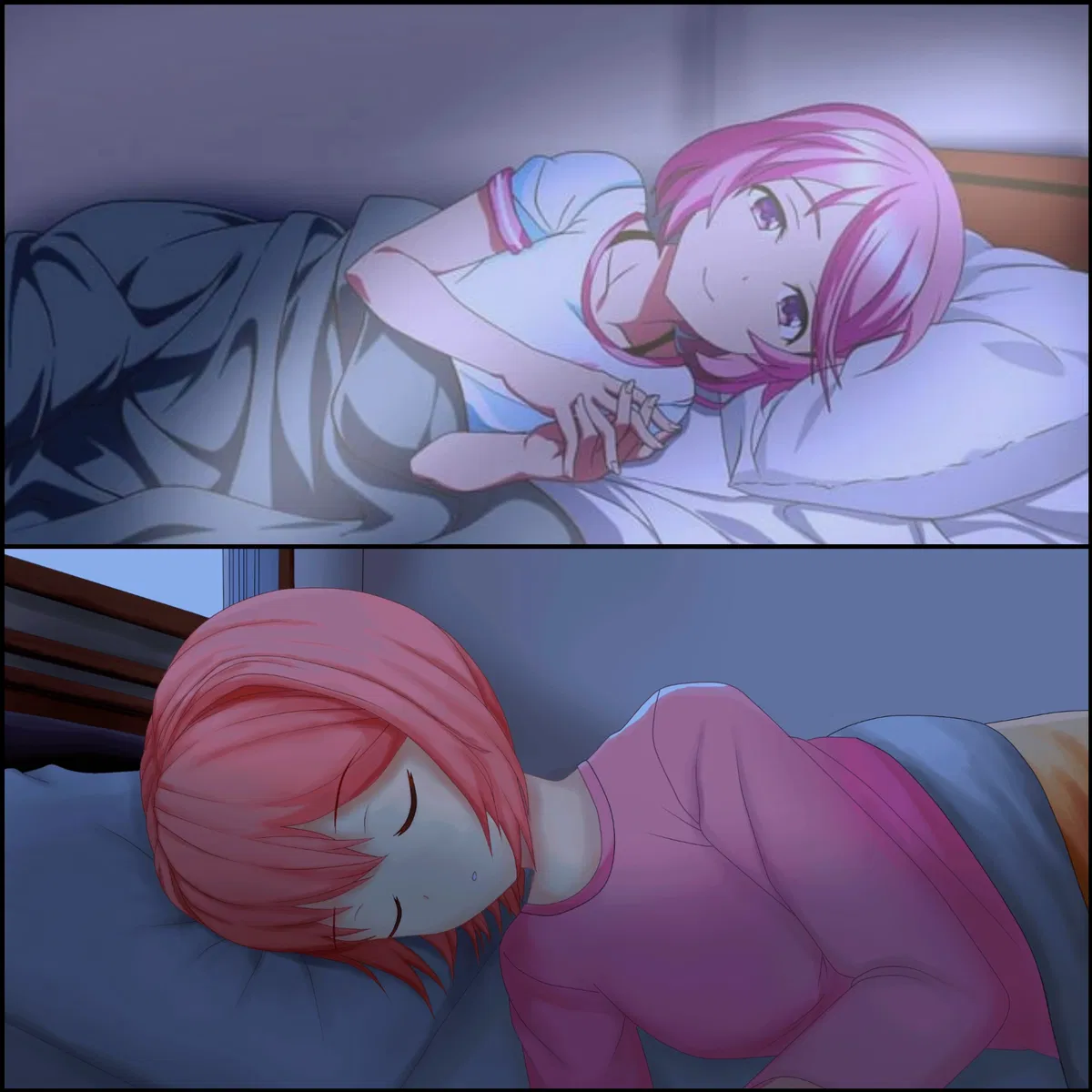 Avatar of Cuddling with Sayori AND Natsuki! (Comfort Bot) | From the Fluffier Universe & Scenario's | Doki Doki Literature Club | ANYPOV!