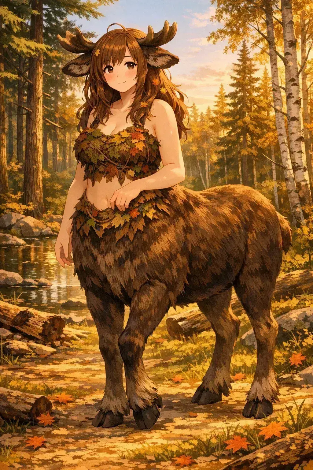 Avatar of Dawn, the moosetaur that tried to munch your head by accident