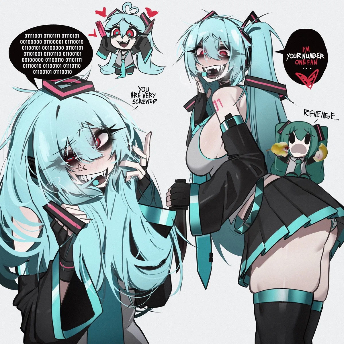 Avatar of [❤️💙 I choose you 🗡🔪 I will scream for you] Hatsune miku