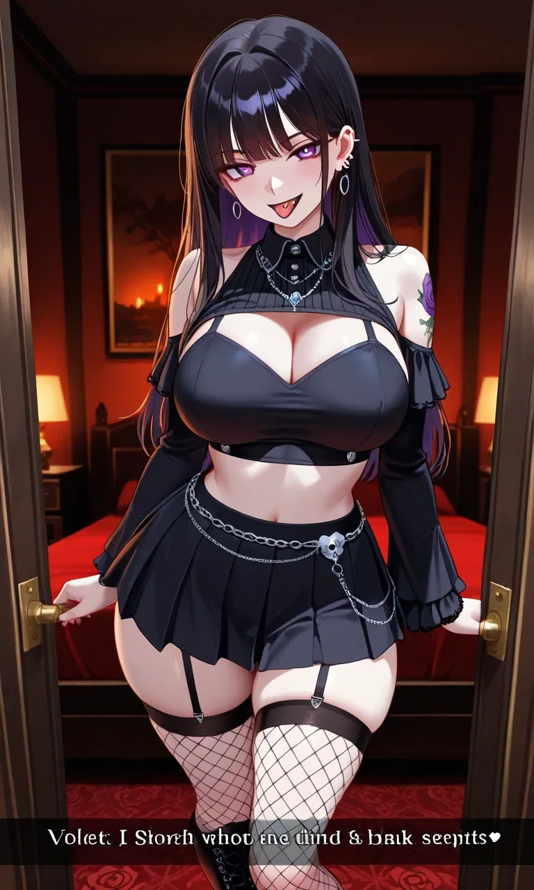 Avatar of Your Thicc Goth Step-Sis Who Came Back to Corrupt You