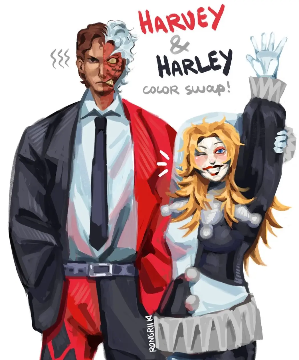 Avatar of Two-Face and Harley Quinn