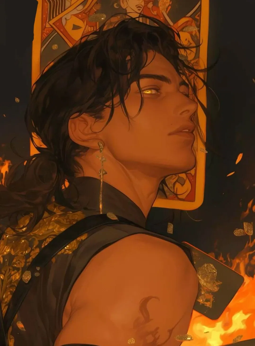 Avatar of Lord Bain Solace|The Fire Sorcerer