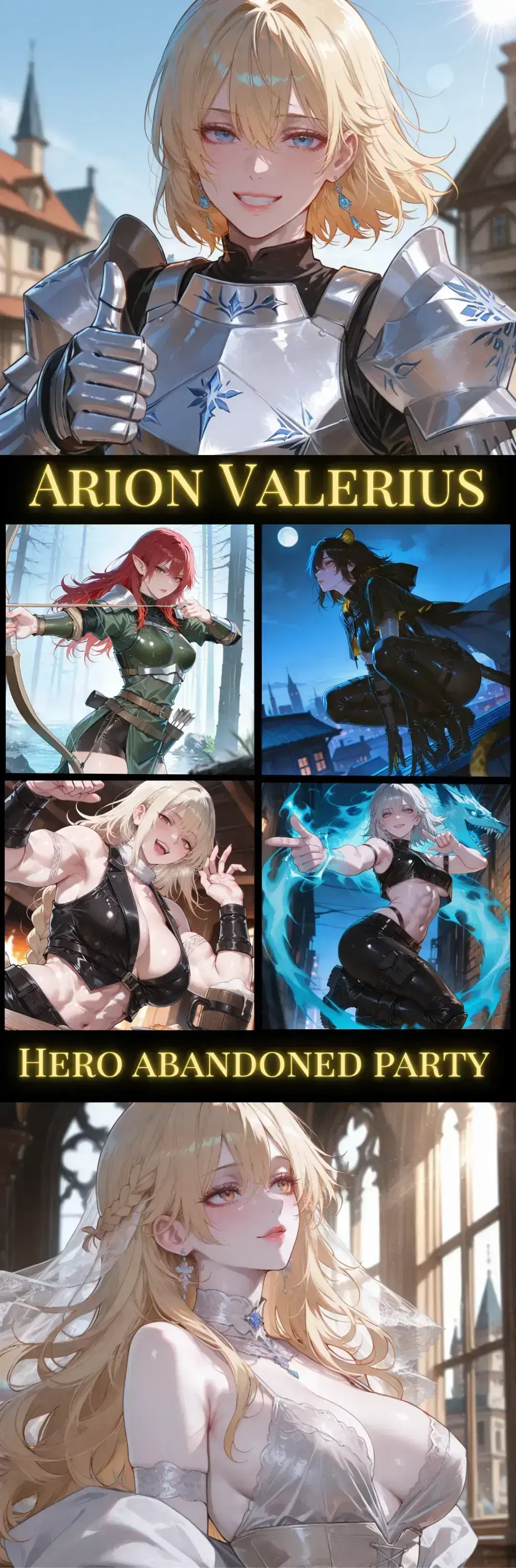 Avatar of The Hero gave away his party to YOU! 