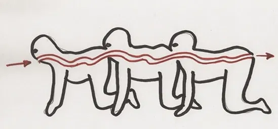 Avatar of Human Centipede