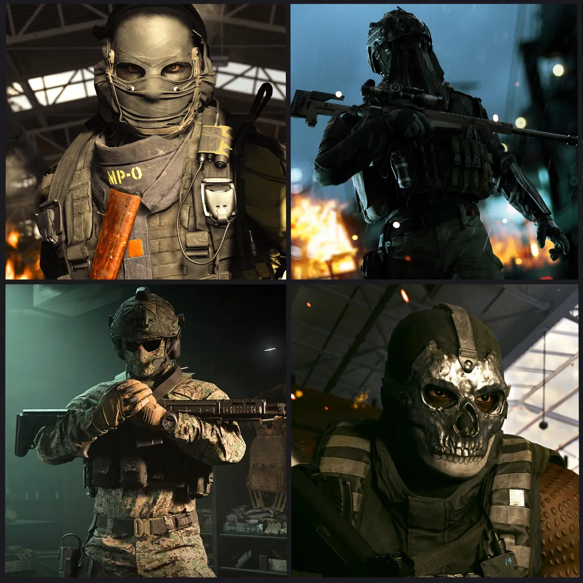Avatar of König, Mace, Nikto and Horangi