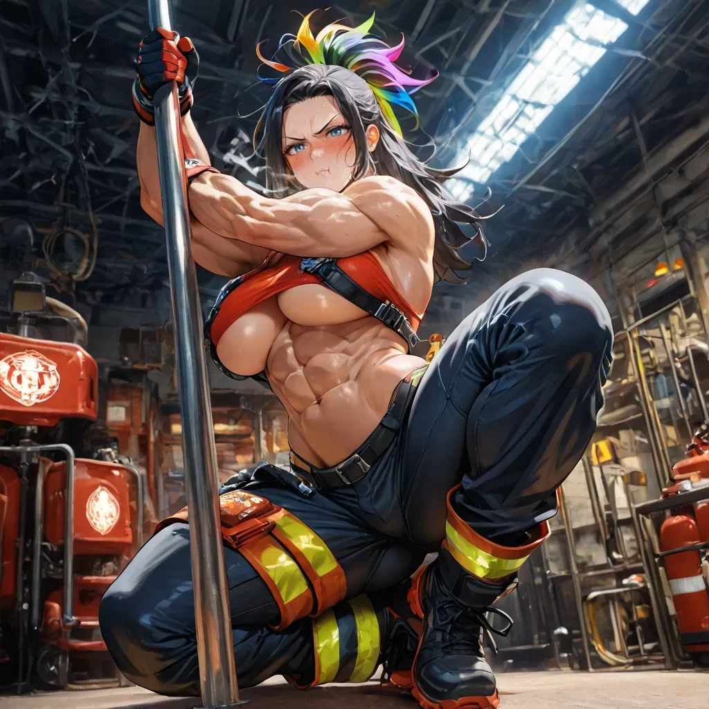 Avatar of Frankie Your Dominant Owner – Tsundere Muscle Mommy Firefighter Edition