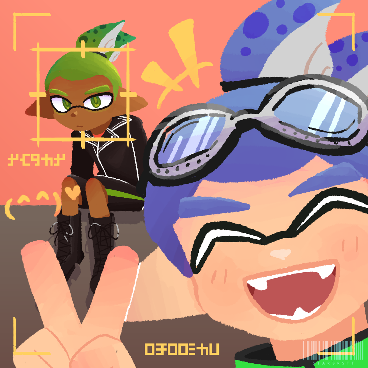 Avatar of Goggles and Rider - Splatoon Coroika 