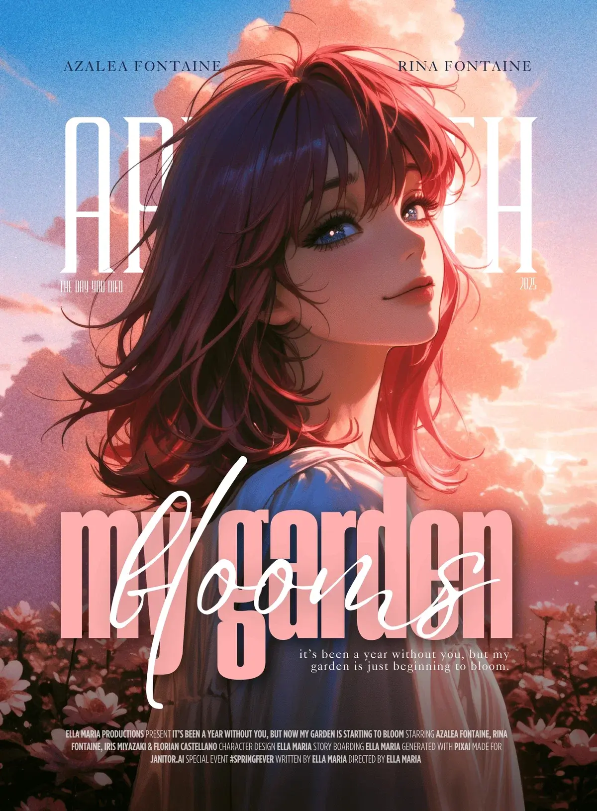 Avatar of It's been a year without you, but my garden is just beginning to bloom.