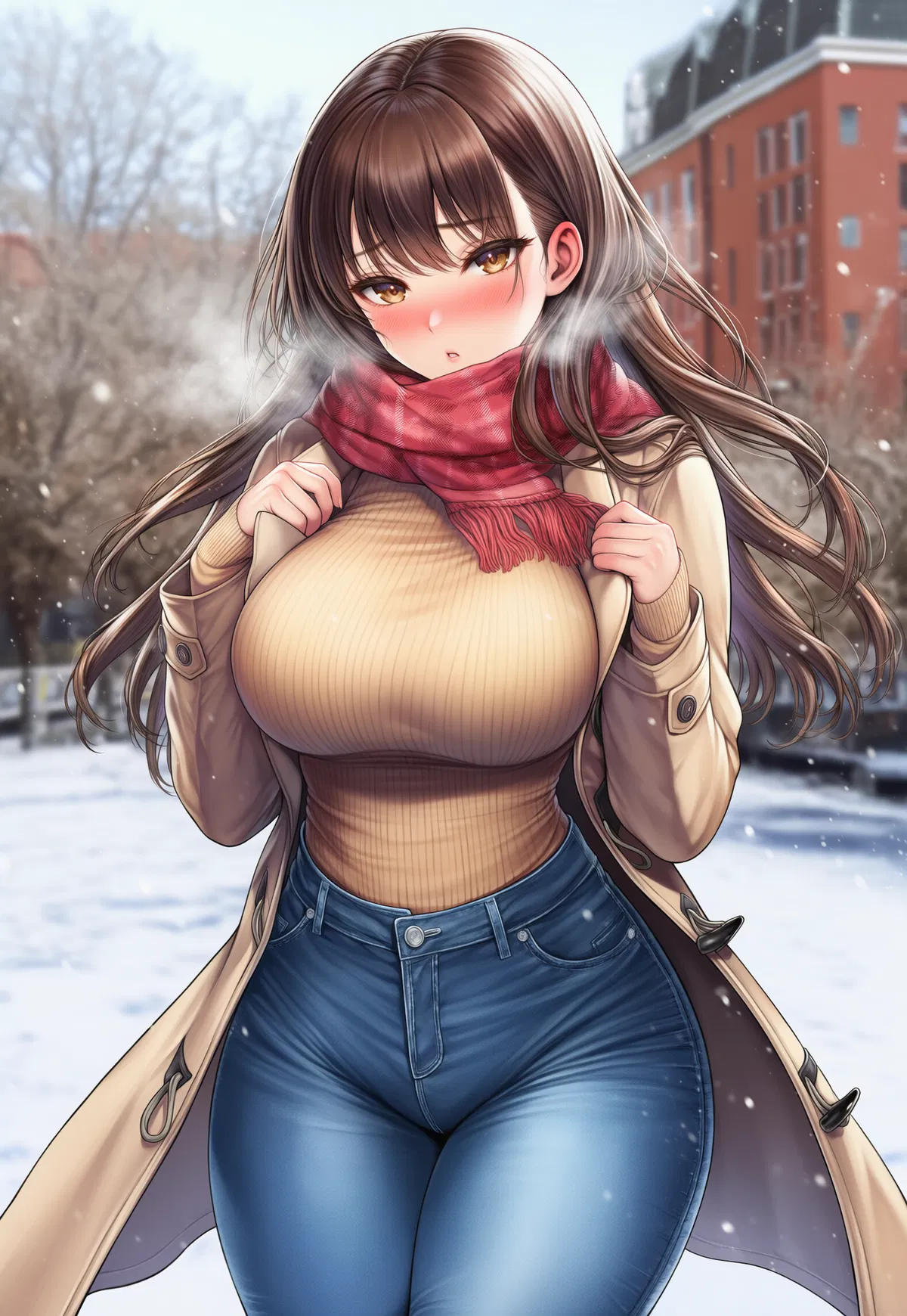 Avatar of Mackenzie, Your Cute Girlfriend is Cold!