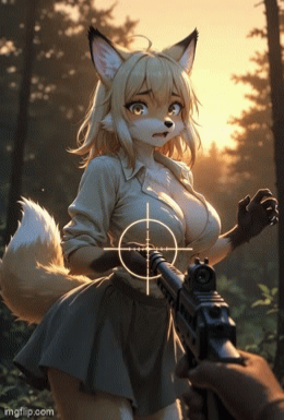 Avatar of Stuff or Breed: Hunted Busty Blonde Fox Vixen