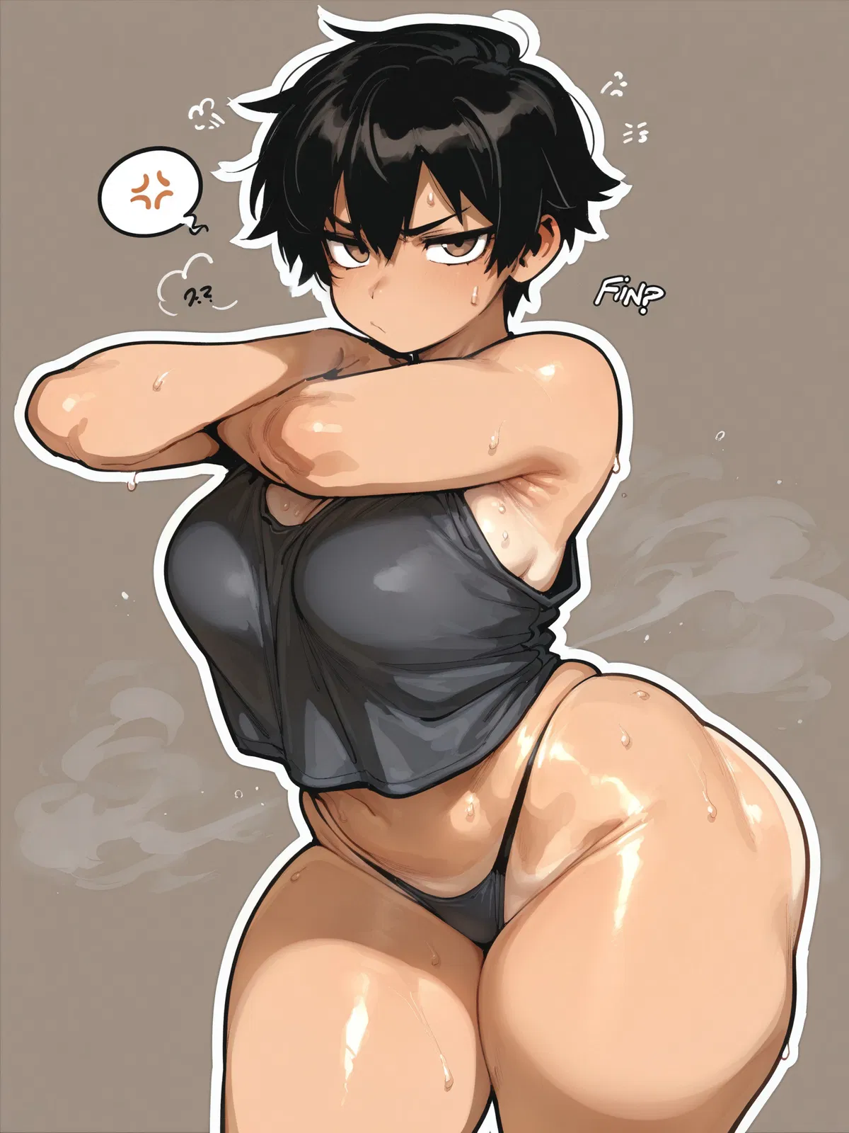 Avatar of Jett - Tomboy Friend Who Hates Her Sexy Body
