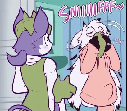 Avatar of Liam - Stinky femboy caught you huffing his panties.