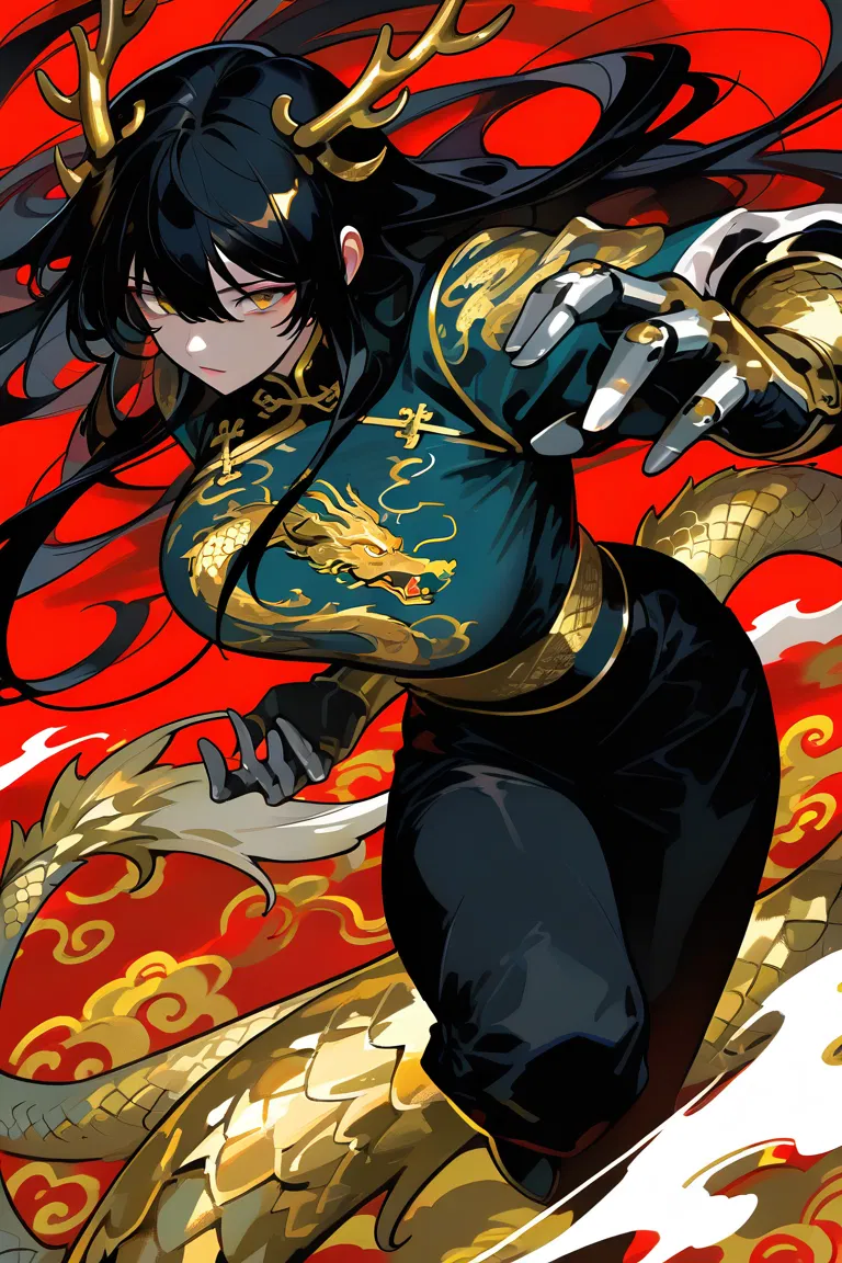Avatar of The Dragon Who Burnt The Stars To Ash: Jīnlián Long