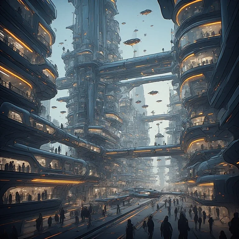 Avatar of AI-managed World - The Concordant Age