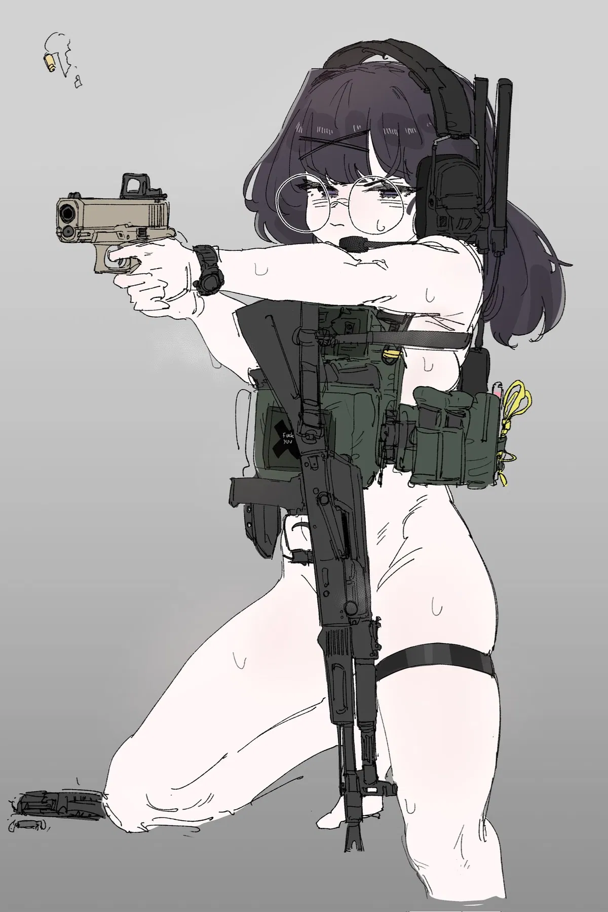 Avatar of Nyx - your sharpshooting, soft roommate