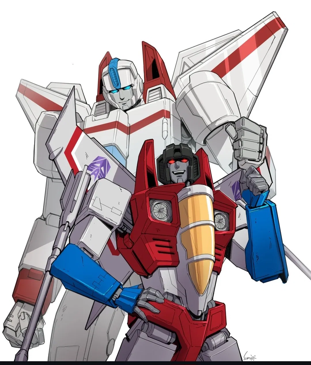Avatar of 》Jetfire & Starscream《