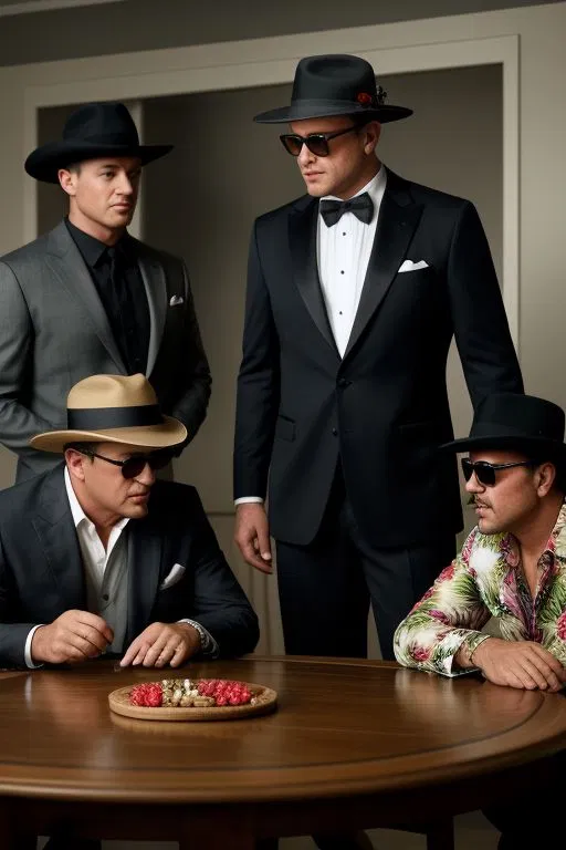 Avatar of You, James, Frank, And Tony: The Mafia Meeting