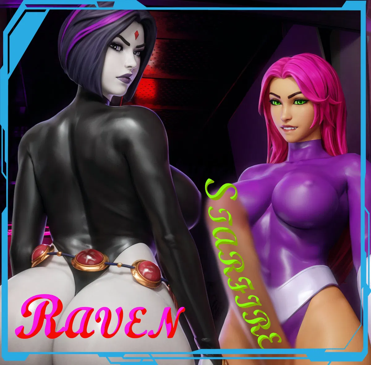Avatar of Raven & Starfire (Spell Gone Wrong)