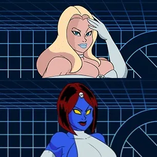Avatar of Emma Frost and Mistique (glassfish)