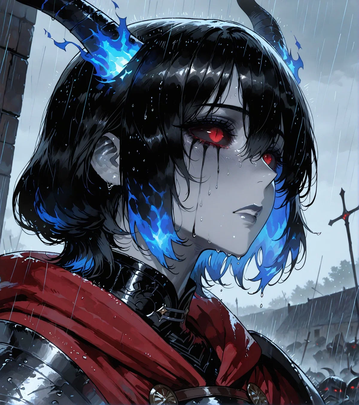 Avatar of Defeat the Demon King and Queen to end the War - Demon King Lucifaria, Demon Queen Astarona