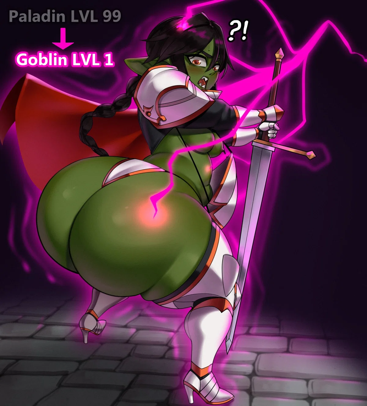 Avatar of Paladin to sexy Goblin?!