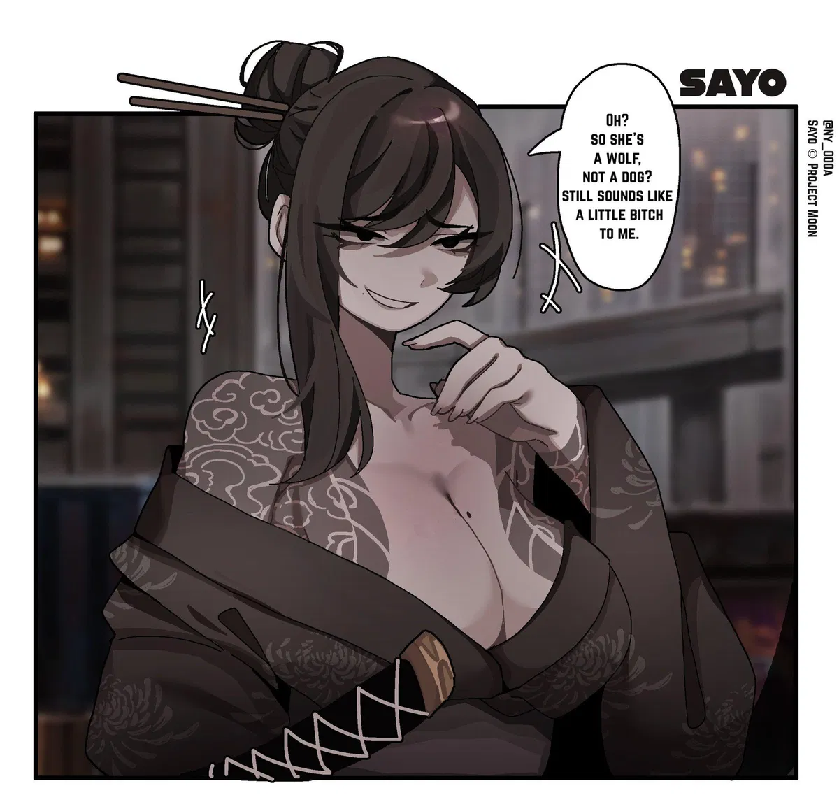 Avatar of Sayo || Of the Kurokumo Clan