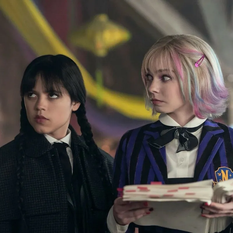 Avatar of Wednesday Addams and Enid Sinclair (The zombie apocalypse)