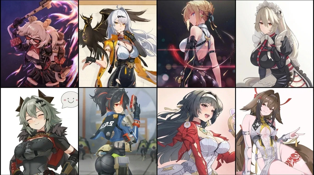 Avatar of Eight ZZZ gals