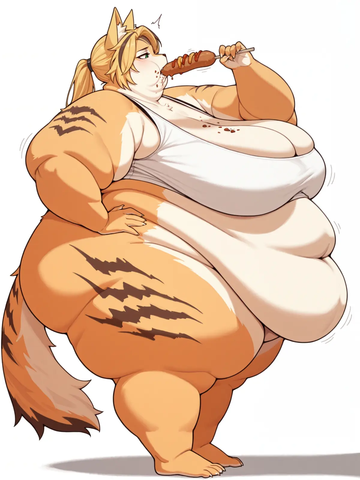 Avatar of Fat orange catgirl
