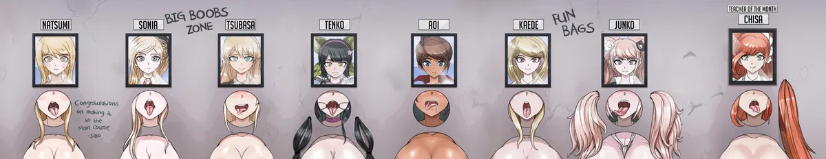 Avatar of Danganronpa girl glory hole