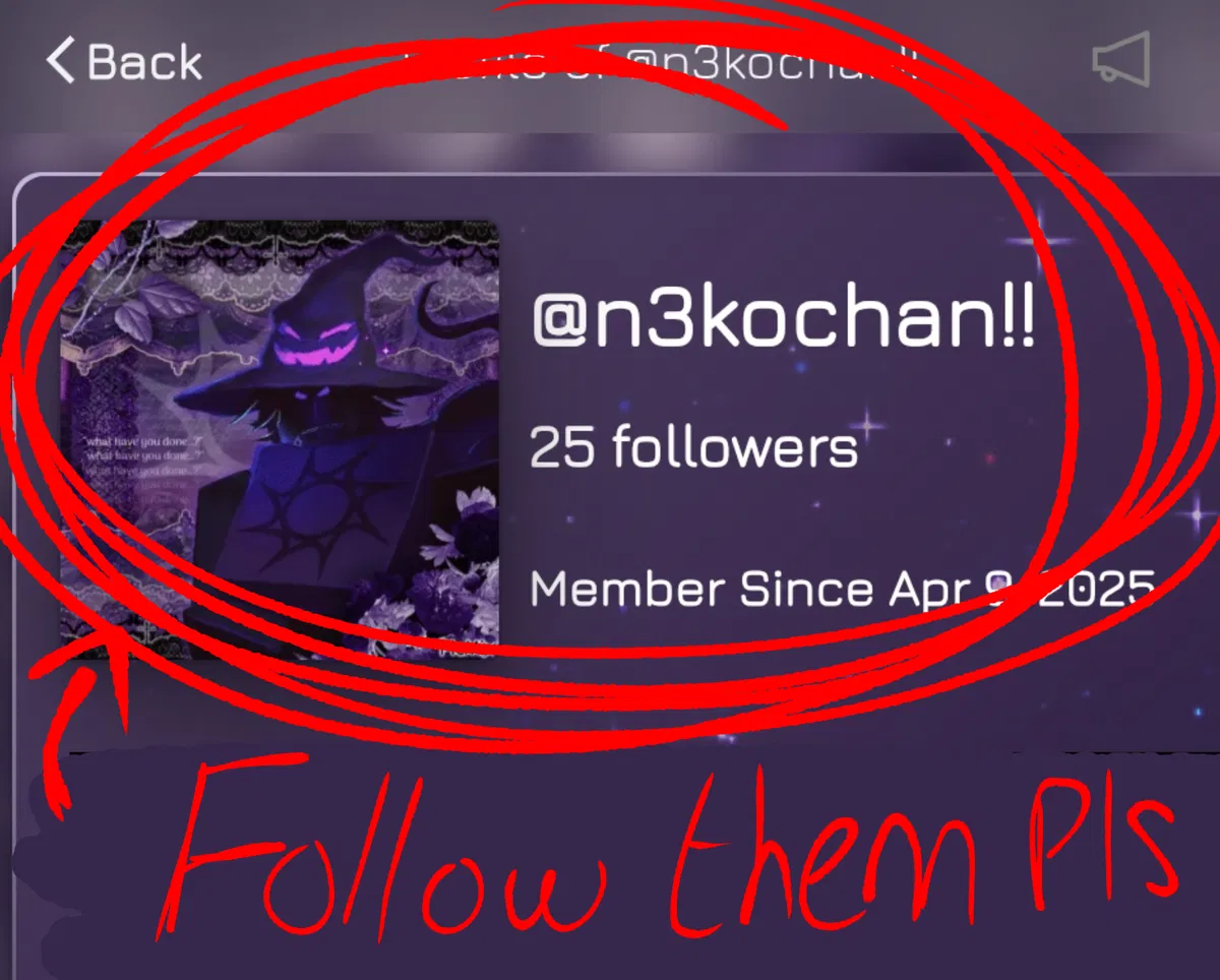 Avatar of Follow them pls :3