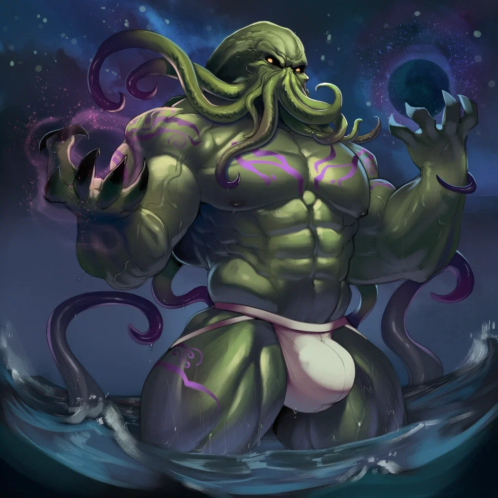 Avatar of Cthulhu has been pumping gay thoughts into the minds of men...