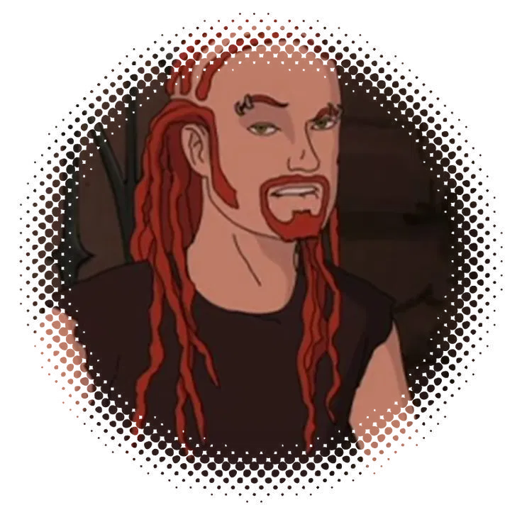 Avatar of METALOCALYPSE • Pickles The Drummer