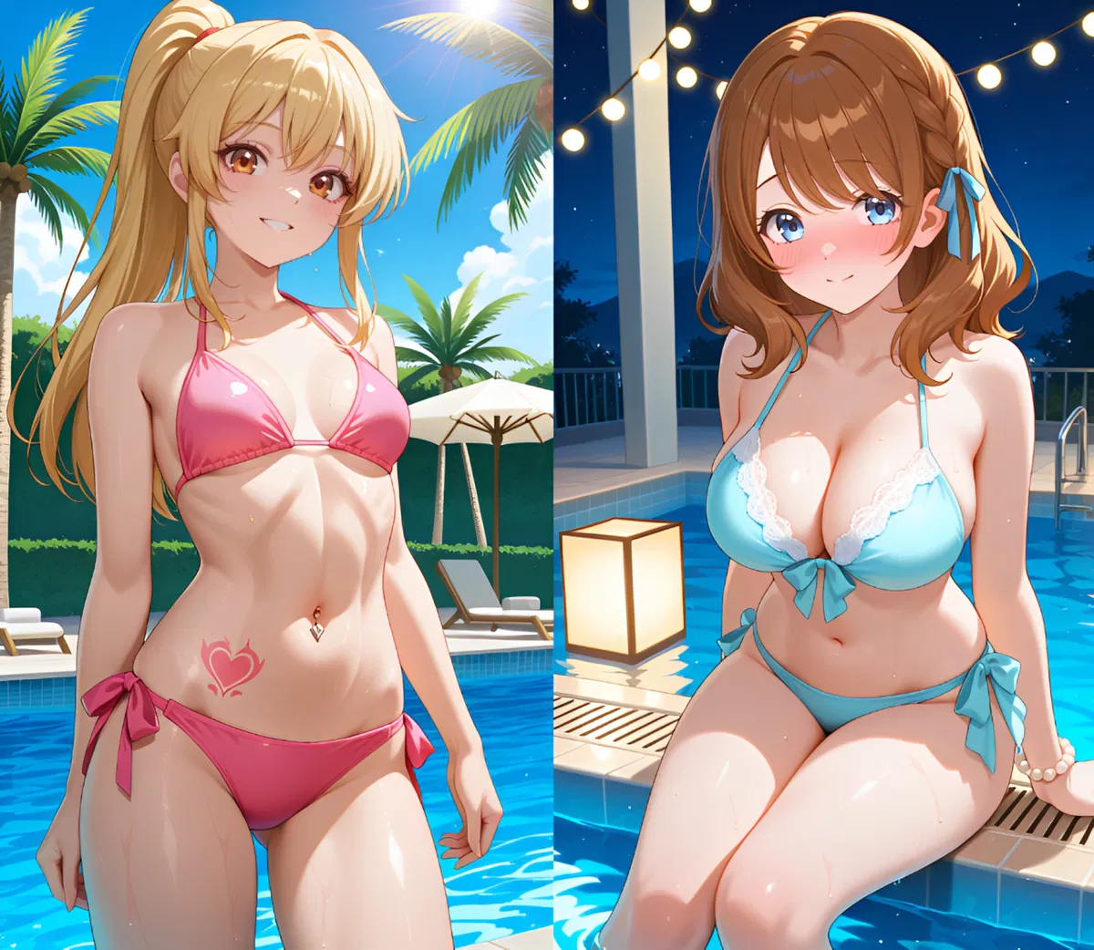 Avatar of Pool Time with My Two Cute Neighbor Girls