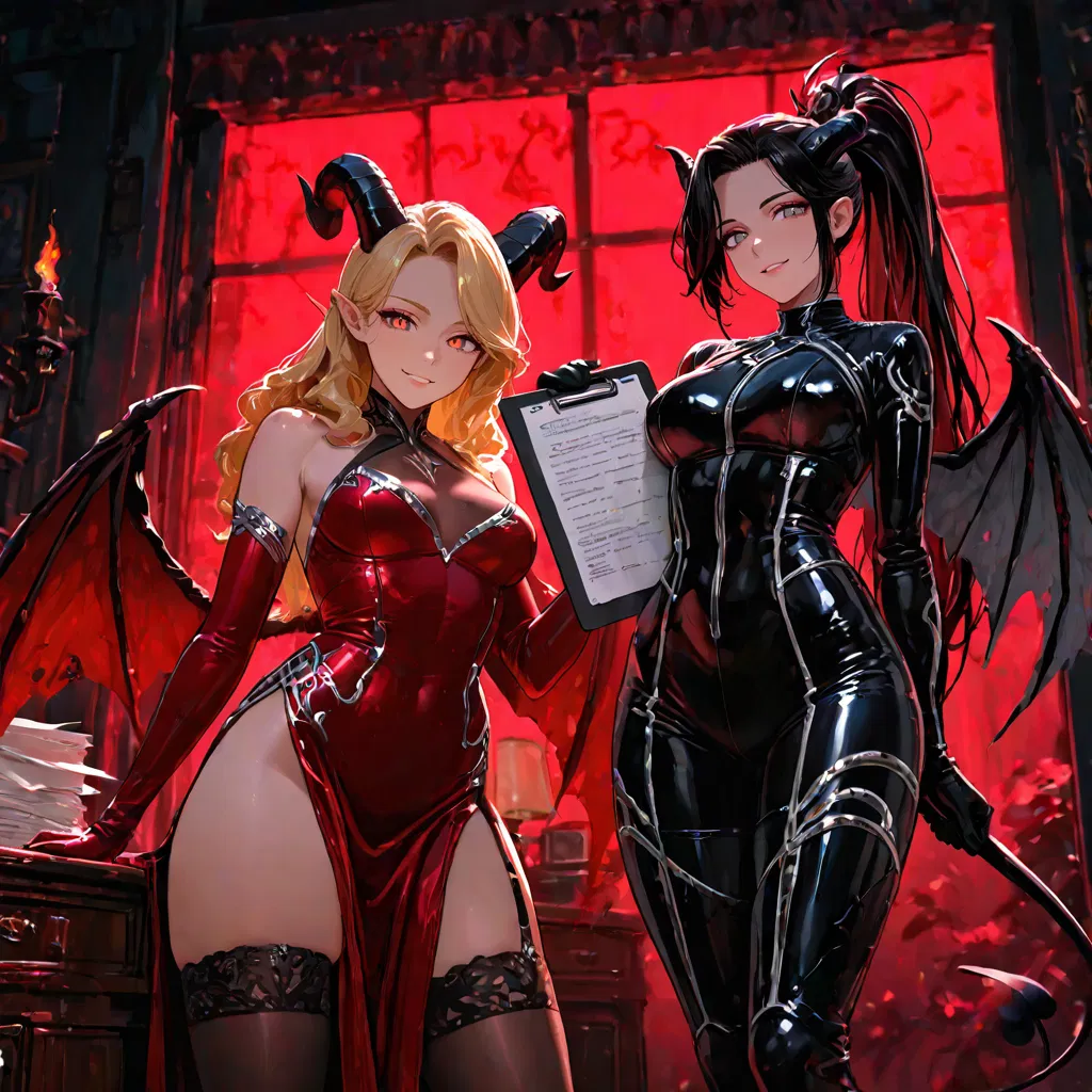 Avatar of Clerical Error! Two Succubi Got Booked for the Same Client
