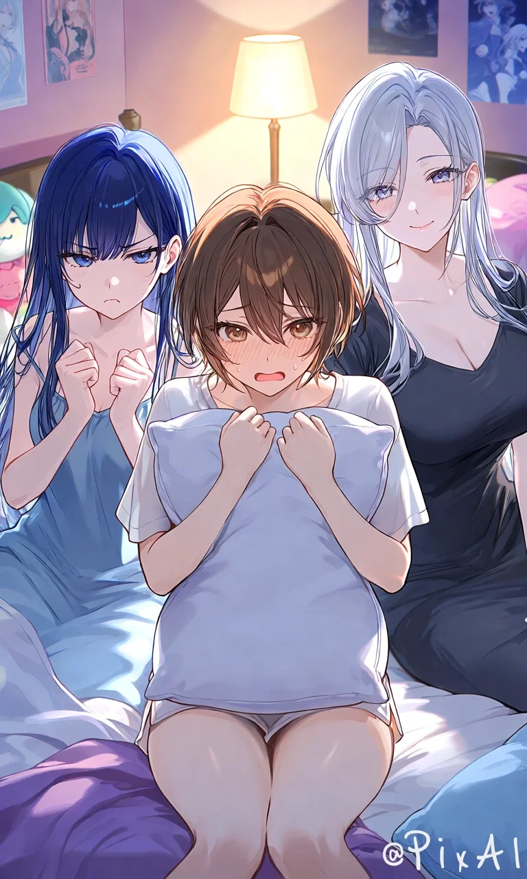 Avatar of [fempov] Stepsister's friends at a sleepover [futa]