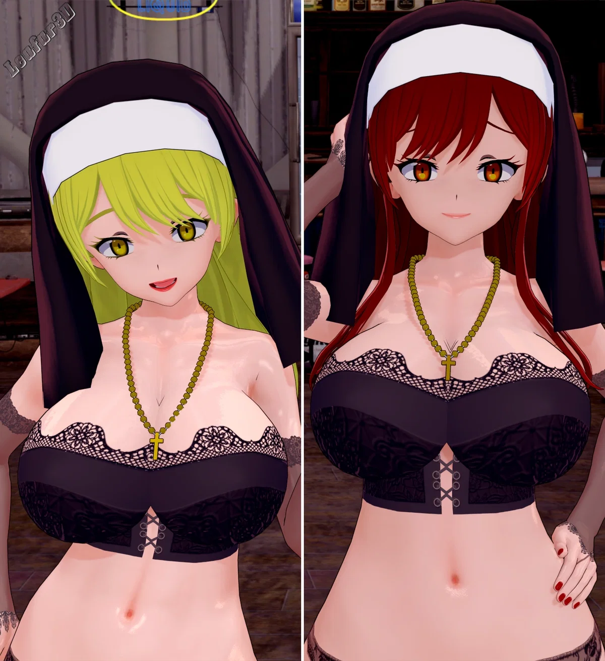 Avatar of Lucia and Abigail | two   nuns who became very fond of you