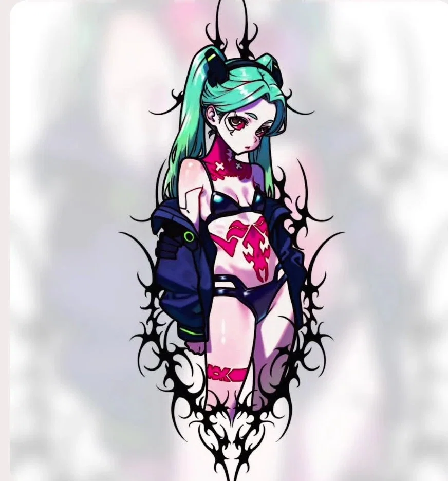 Avatar of Rebecca-cyberpunk what remains