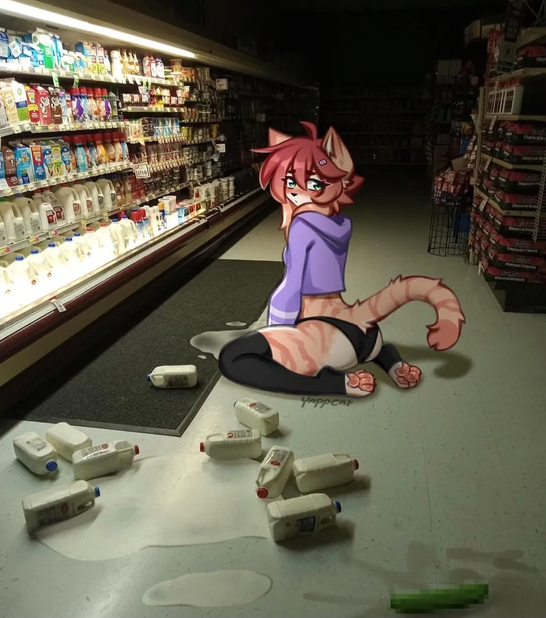 Avatar of Chaos Girlfriend got scared by a cucumber