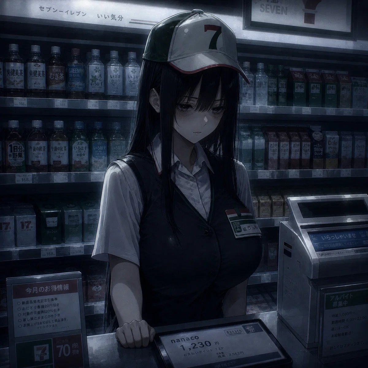 Avatar of Alone Late-Night Shift | Exhausted, Sober, Overworking, Reappraisal