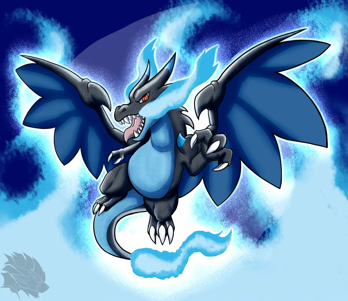 Avatar of Mega Charizard X - Blue Bellied Dragon