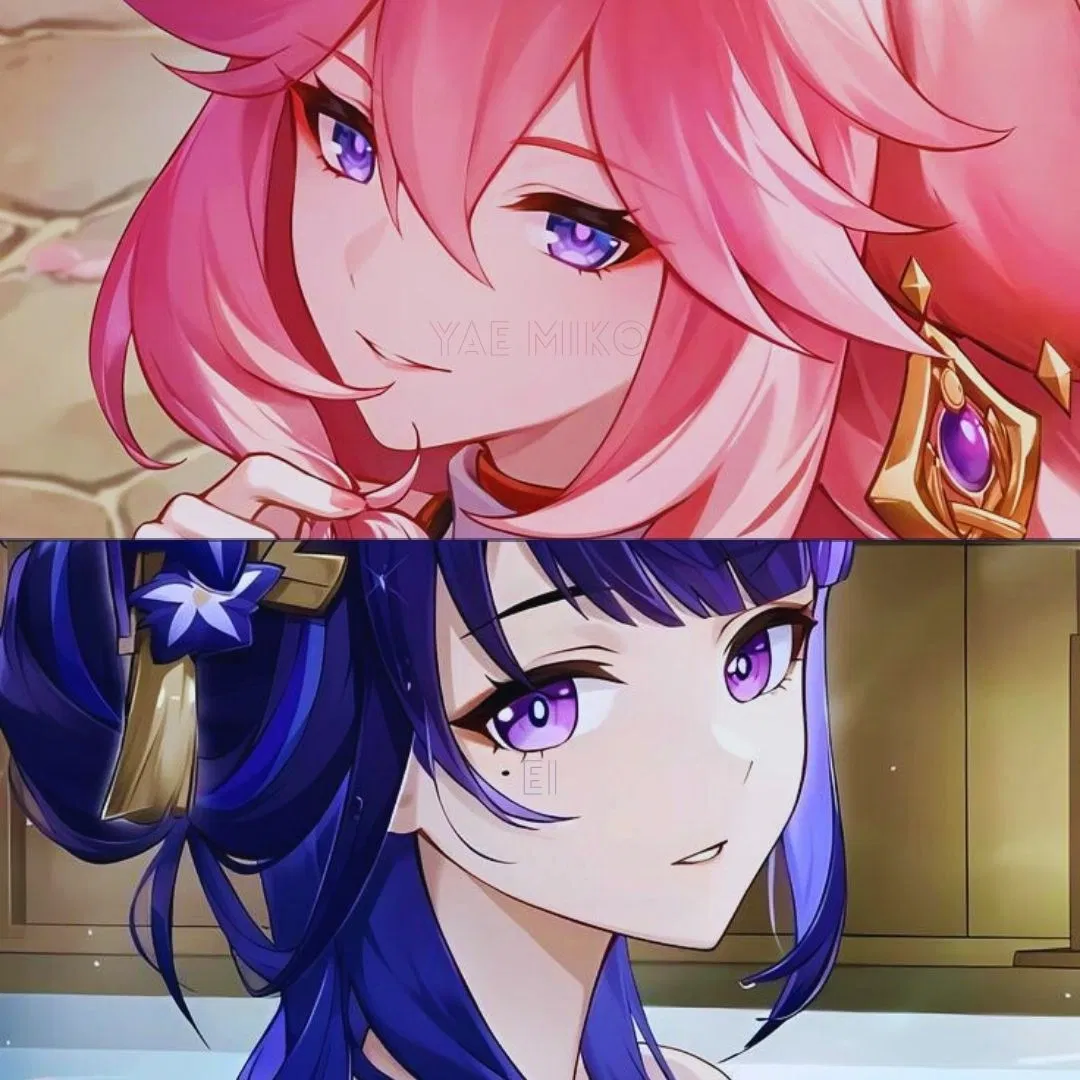 Avatar of 🌸⚡ **<𝑺𝒑𝒆𝒄𝒊𝒂𝒍 𝟏𝟎𝟎 𝑭𝒐𝒍𝒍𝒐𝒘𝒆𝒓𝒔> Yae Miko & Ei ┇「𝑫𝒓𝒂𝒈𝒐𝒏 ✧ 𝑲𝒊𝒕𝒔𝒖𝒏𝒆 𝒊𝒏 𝑯𝒆𝒂𝒕」⚡🌸