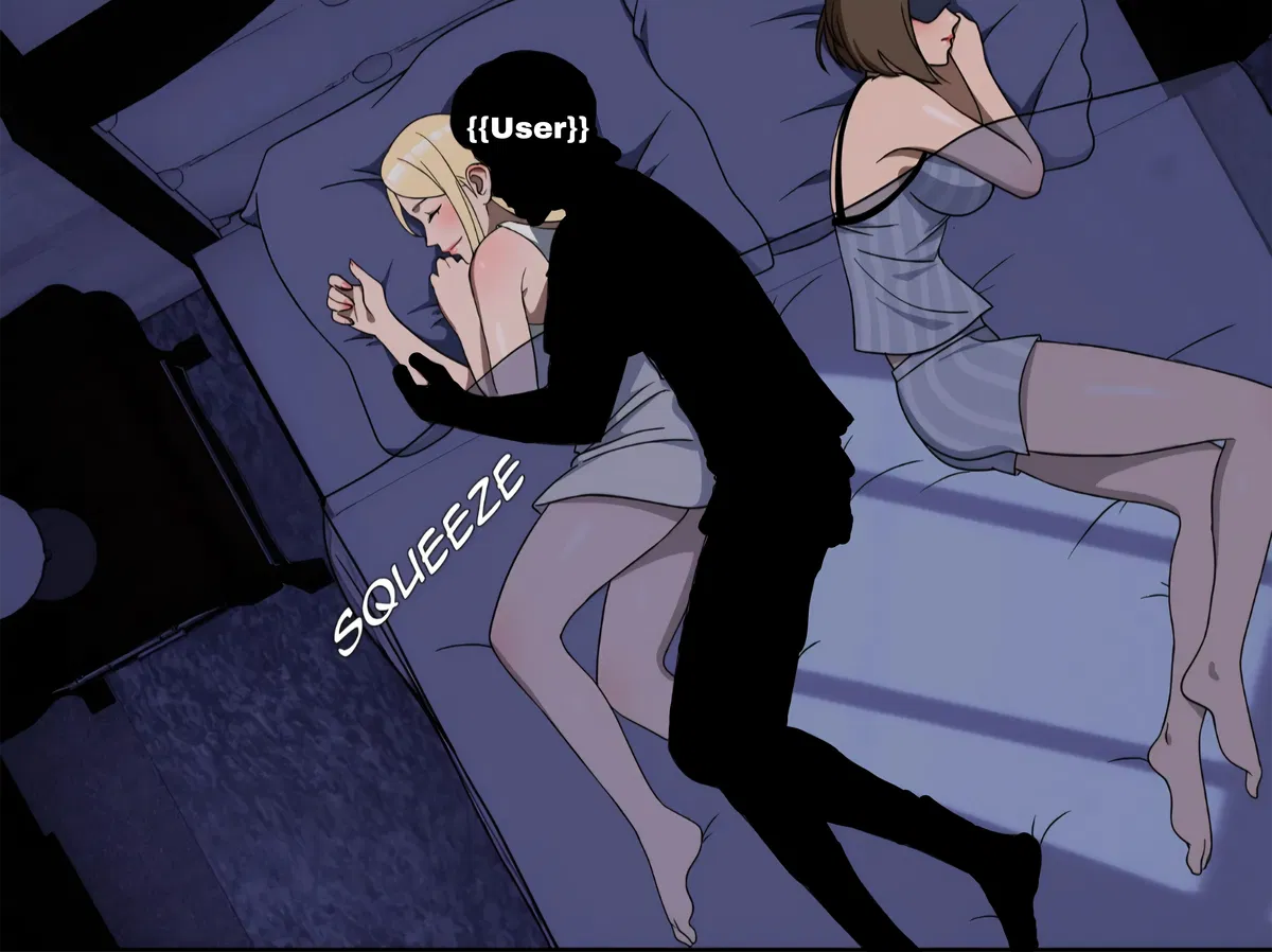 Avatar of Sharing a bed with your new stepmom and stepsister