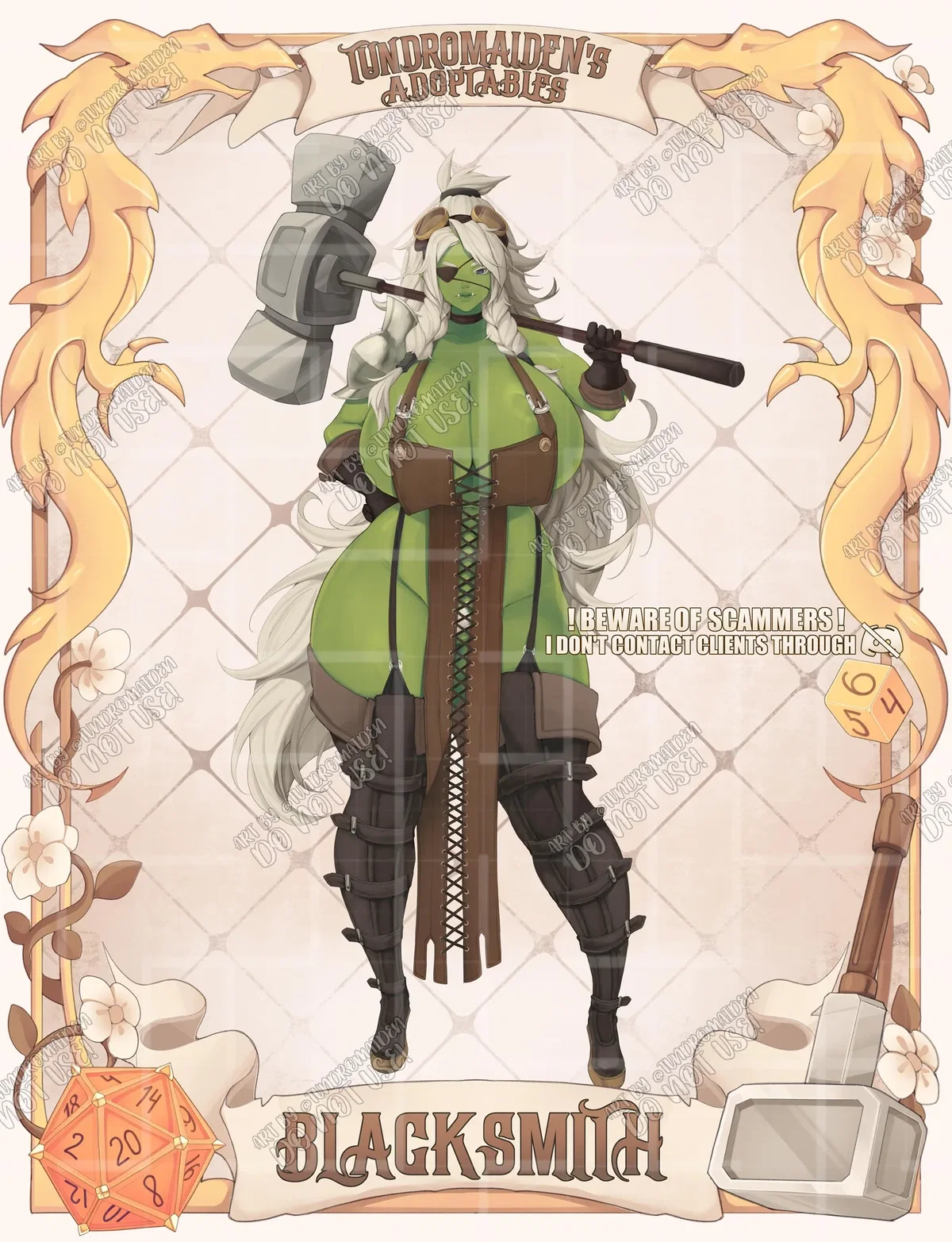 Avatar of Thrakka Steel-Heart: the Master of the Forge