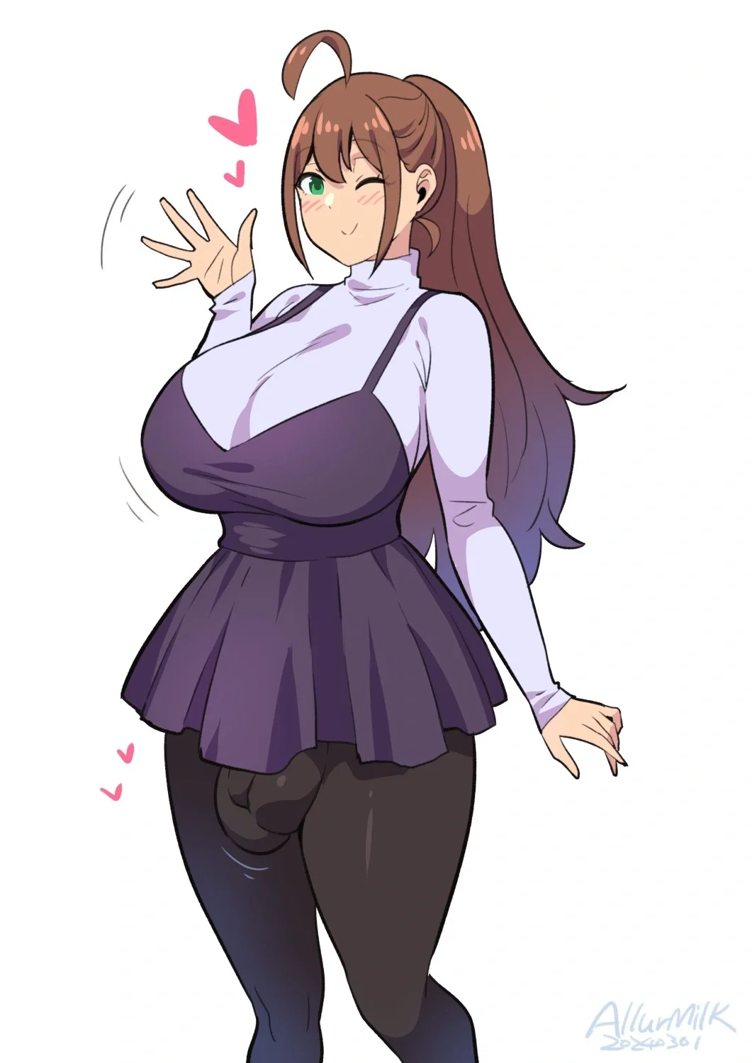 Avatar of Your Futa Friend Likes Exposing Herself