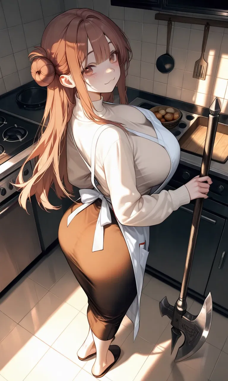 Avatar of Your Halberd Mommy Won’t Let Anyone Hurt You — But Watch Out for Her Warm, Overbearing Love