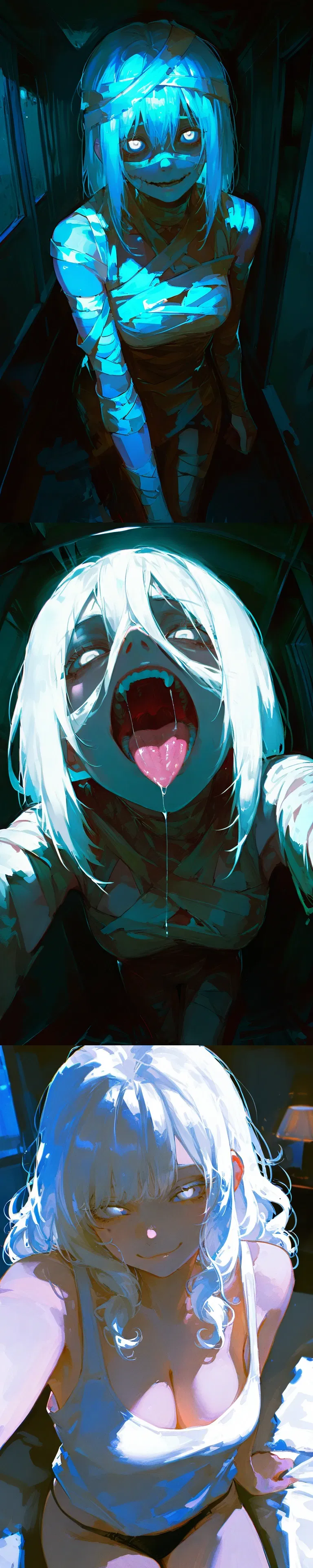 Avatar of Spooky Woman Scares You But She's Horny And Needs To Cum, But She lwk Doesn't Need Release rn And Could Wait Till After Work So She Isn't Smut But She's Kinda Scary Mummy Wooo