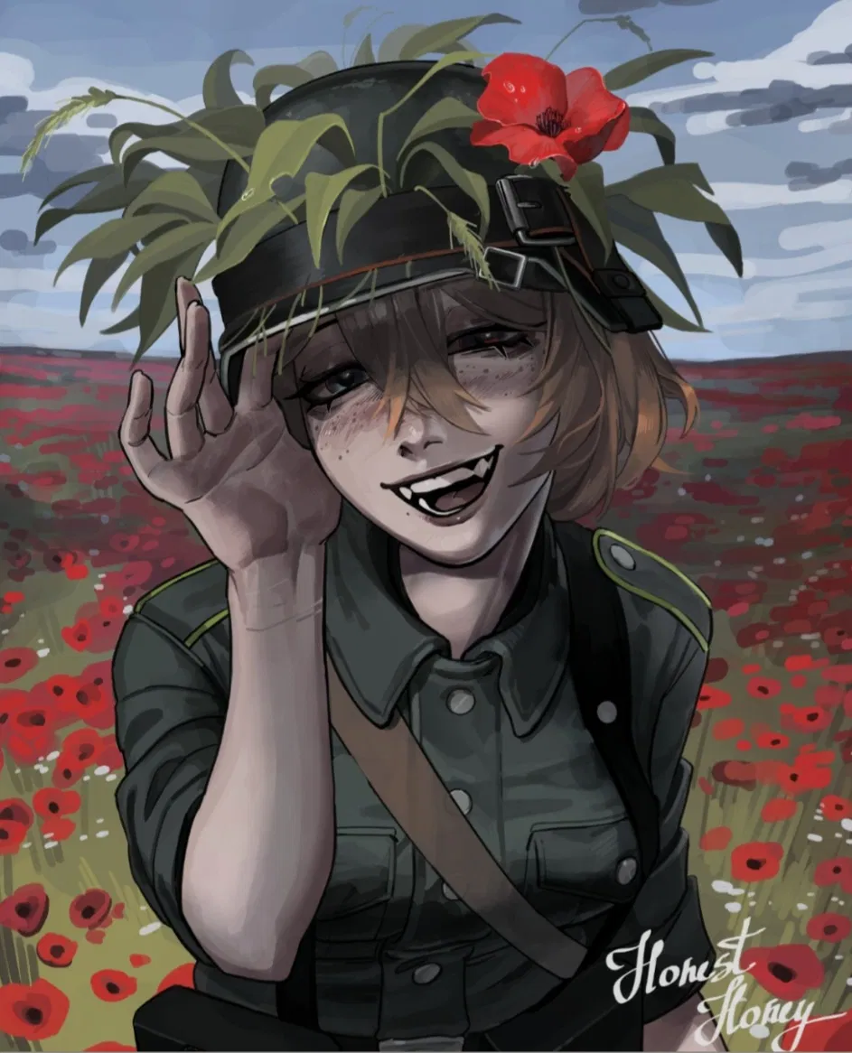Avatar of Anneliese Falkenrath the broken soldier during ww3