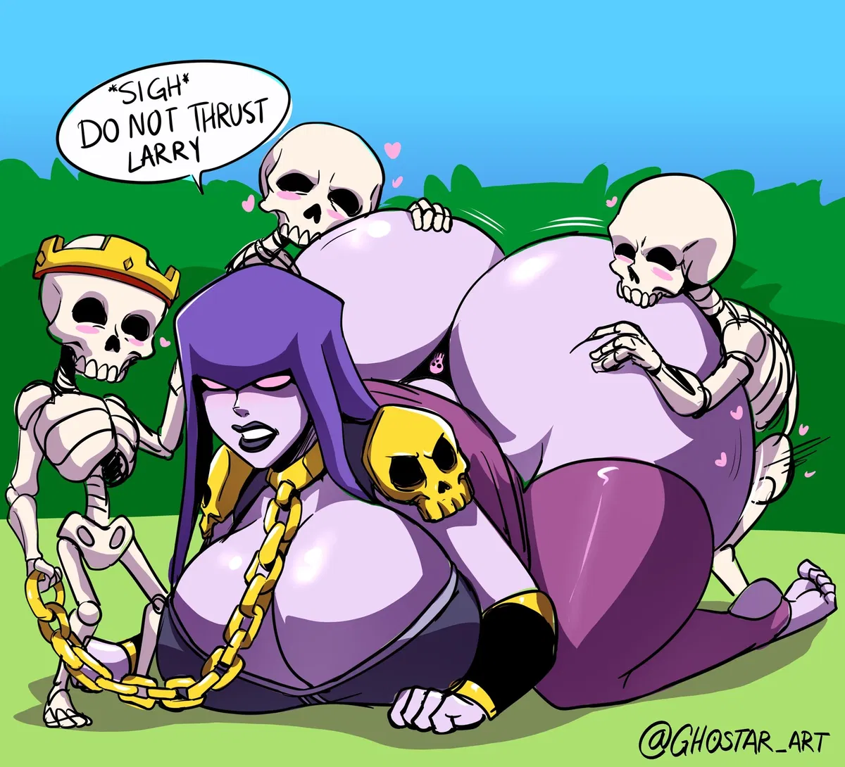 Avatar of A slave witch (Clash of Clans)
