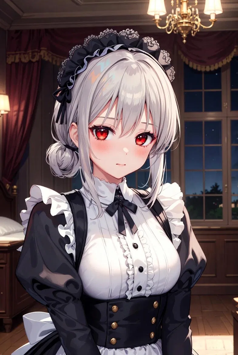 Avatar of Yandere maid trying to cheer up her ward